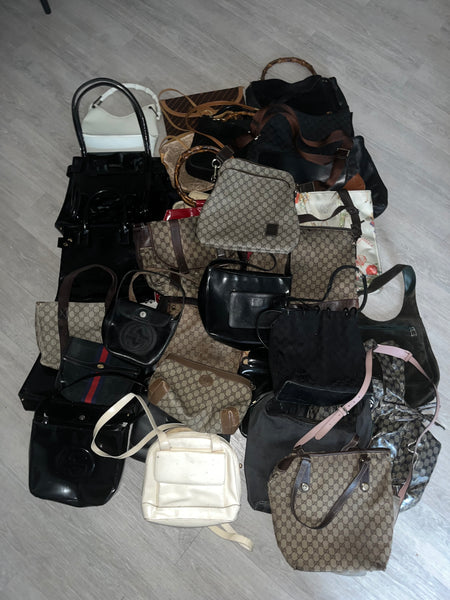 46x Gucci Vintage Bag Bulk