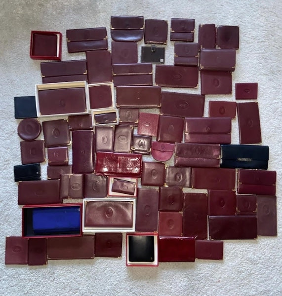 69x Cartier Vintage Wallets