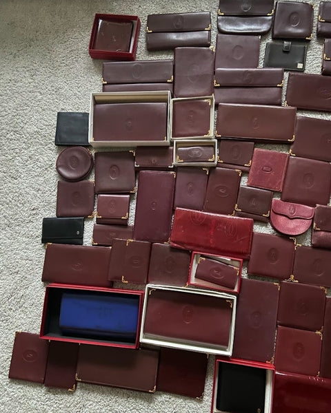 69x Cartier Vintage Wallets